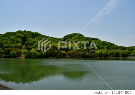 鏡山城94 城山遠景 131844809