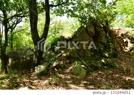 鏡山城06 1郭の石垣 131844851