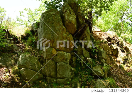 鏡山城35 1郭の石垣 131844869