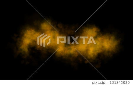 Yellow orange smoke cloud on transparent background mockup template for overlay effects or digital visual compositions Yellow orange smoke cloud on transparent background mockup template for overlay effects or digital visual compositions 131845020