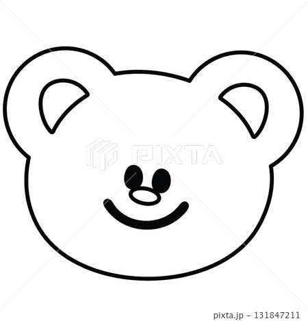 Teddy bear outline for kid colouring book, art, painting, greeting card, sketch, zoo, souvenir shop, animal, sticker, tattoo, shirt print, cartoon character, comic, mascot, standee, plush toy, doll 131847211