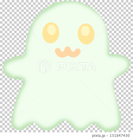 The cute ghosts in Halloween theme The cute ghosts in Halloween theme 131847430