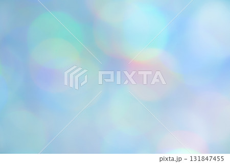 ブルーカラー系玉ボケ背景素材 131847455