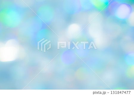 ブルーカラー系玉ボケ背景素材 ブルーカラー系玉ボケ背景素材 131847477