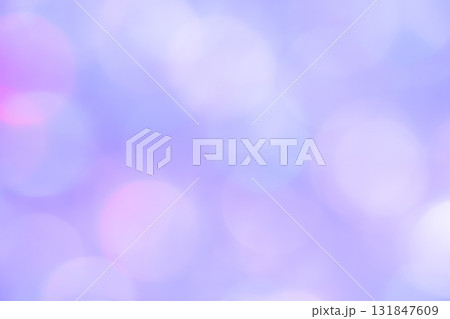パープルカラー系玉ボケ背景素材 131847609