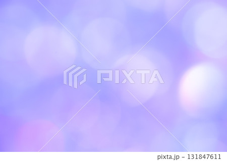 パープルカラー系玉ボケ背景素材 131847611