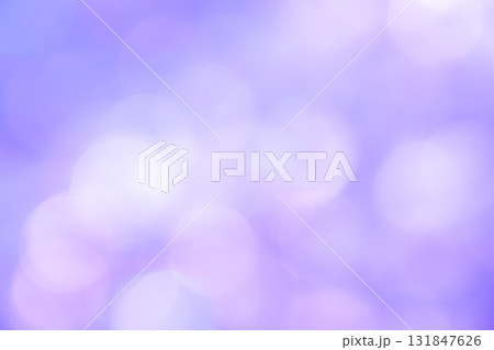 パープルカラー系玉ボケ背景素材 131847626