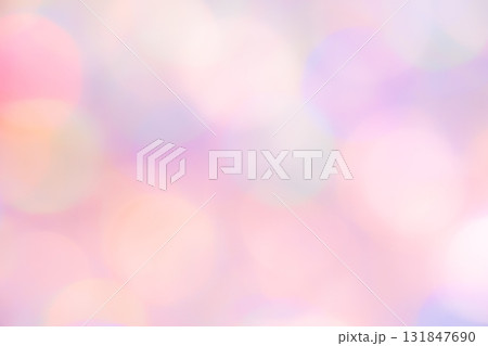 ピンクカラー系玉ボケ背景素材 131847690
