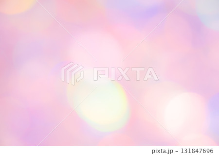 ピンクカラー系玉ボケ背景素材 131847696