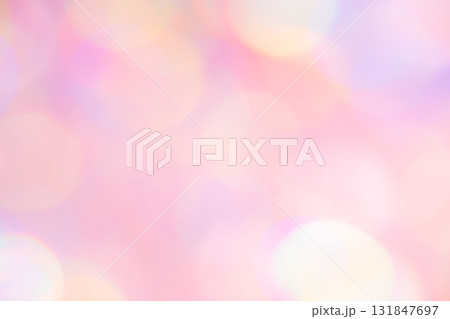 ピンクカラー系玉ボケ背景素材 ピンクカラー系玉ボケ背景素材 131847697