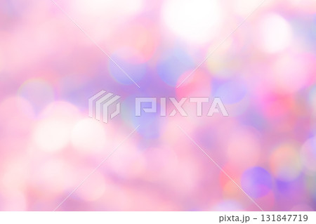 ピンクカラー系玉ボケ背景素材 131847719