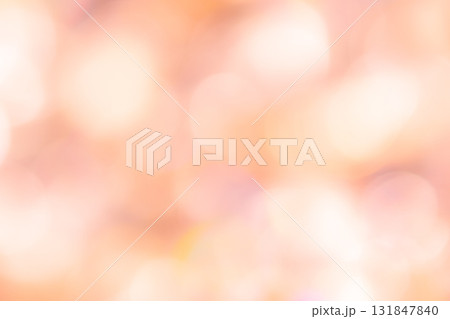 オレンジカラー系玉ボケ背景素材 オレンジカラー系玉ボケ背景素材 131847840