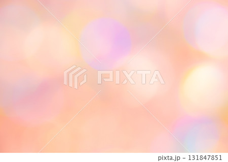 オレンジカラー系玉ボケ背景素材 オレンジカラー系玉ボケ背景素材 131847851