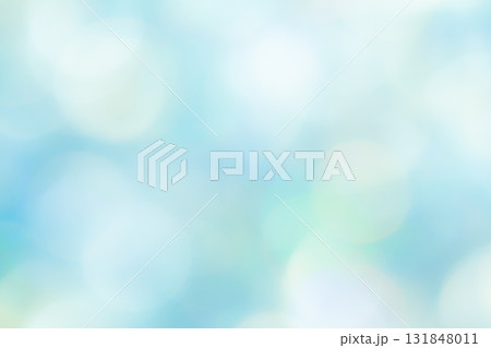 明るいグリーンカラー系玉ボケ背景素材 明るいグリーンカラー系玉ボケ背景素材 131848011