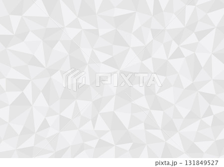 淡く光る白のポリゴンの模様のイラスト 131849527