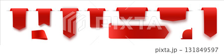 Best vector red labels isolated on transparent background. Best choice 3d ribbon banners Best vector red labels isolated on transparent background. Best choice 3d ribbon banners 131849597