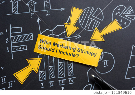 Charts about marketing strategy. Business planning. Charts about marketing strategy. Business planning. 131849610
