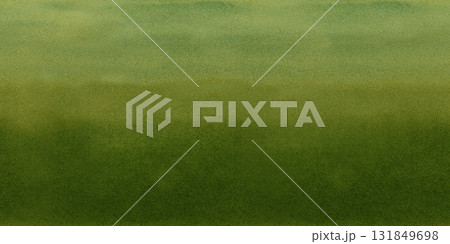 Seamless border with a hand-painted green gradient watercolor background. This vibrant abstract seamless pattern for textiles, wrapping paper, wallpaper, scrapbooking, packaging for jam, drinks, food 131849698