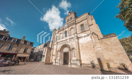 Saint Seurin Basilica timelapse hyperlapse in Bordeaux, France 131851239