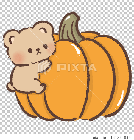 Cute Kawaii Bear Hugging Pumpkin Autumn Illustration Adorable Cozy Animal Character Art Fall Harvest Design Sweet Cartoon for Stickers Stationery and Thanksgiving Decor Cute Kawaii Bear Hugging Pumpkin Autumn Illustration Adorable Cozy Animal Character Art Fall Harvest Design Sweet Cartoon for Stickers Stationery and Thanksgiving Decor 131851839