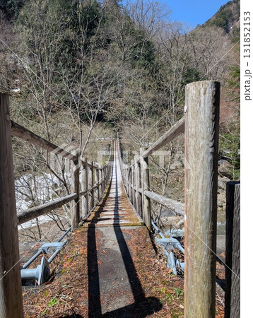 奥鬼怒温泉の吊り橋 131852153
