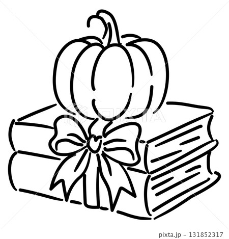 Pumpkin on Stack of Books Line Art with Ribbon Coquette Thanksgiving Autumn Outline Illustration for Bookish Fall Decor Cottagecore and Cozy Seasonal Design Pumpkin on Stack of Books Line Art with Ribbon Coquette Thanksgiving Autumn Outline Illustration for Bookish Fall Decor Cottagecore and Cozy Seasonal Design 131852317