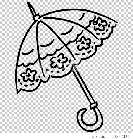 Elegant Lace Parasol Line Art with Floral Details Coquette Autumn Outline Illustration for Thanksgiving Fall Fashion Romantic Vintage and Whimsical Decor Elegant Lace Parasol Line Art with Floral Details Coquette Autumn Outline Illustration for Thanksgiving Fall Fashion Romantic Vintage and Whimsical Decor 131852326