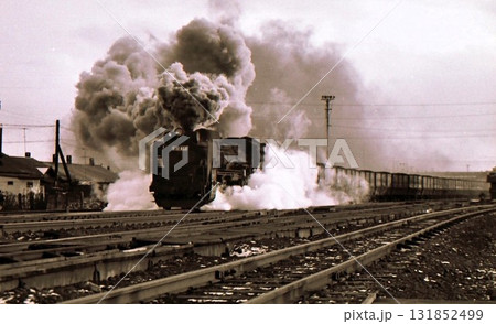 昭和50年12月 国鉄最後の蒸気機関車 室蘭本線 追分駅 北海道 記録写真 昭和50年12月 国鉄最後の蒸気機関車 室蘭本線 追分駅 北海道 記録写真 131852499