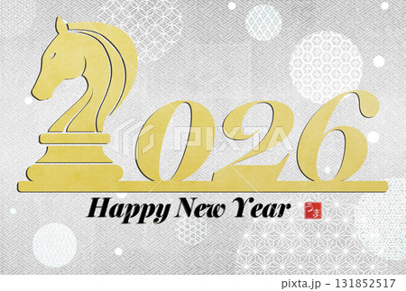 2026年午年年賀状 131852517