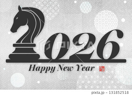2026年午年年賀状 131852518