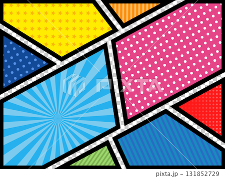 Frame layout (pop geometric background) Frame layout (pop geometric background) 131852729