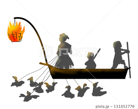 鵜飼いのイラスト 131852776