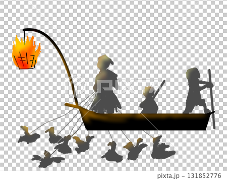 鵜飼いのイラスト 131852776