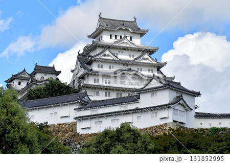 青空に映える姫路城 青空に映える姫路城 131852995