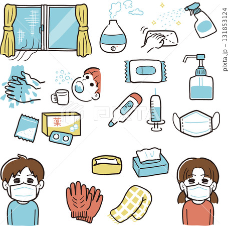 風邪対策セット 131853124