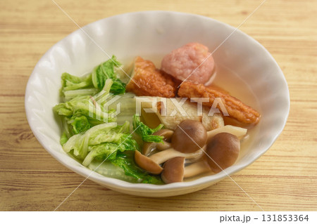 白菜と練り物の煮物 白菜と練り物の煮物 131853364