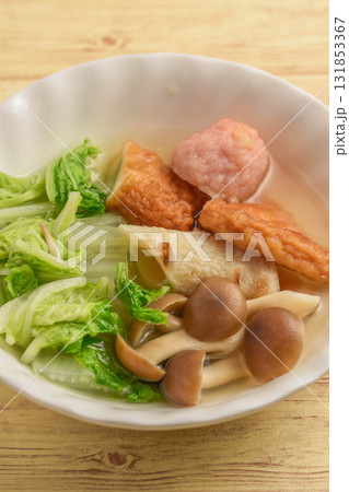白菜と練り物の煮物 白菜と練り物の煮物 131853367