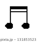 音符のドット絵 131853523