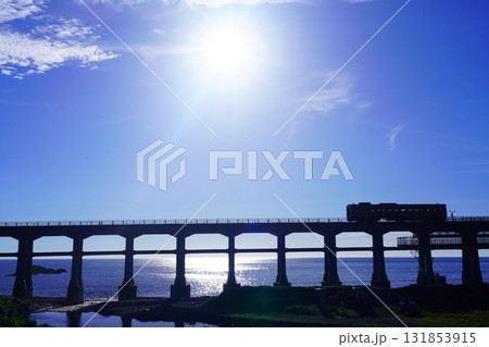 惣郷川架橋　電車　列車567 131853915