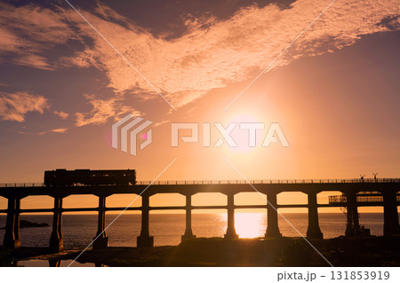 惣郷川架橋　電車　列車594 131853919