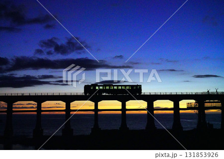 惣郷川架橋 電車 列車642+ 惣郷川架橋 電車 列車642+ 131853926