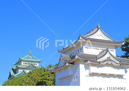 愛知県名古屋市、秋の名古屋城の風景 愛知県名古屋市、秋の名古屋城の風景 131854062
