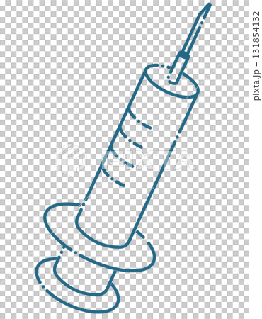 Syringe illustration (medical, drug abuse prevention, addiction awareness) Syringe illustration (medical, drug abuse prevention, addiction awareness) 131854132