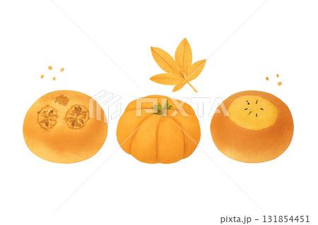 「秋の焼きたてパンセット(くるみ・かぼちゃ・さつまいも) / Autumn Bread Set: W 「秋の焼きたてパンセット(くるみ・かぼちゃ・さつまいも) / Autumn Bread Set: W 131854451