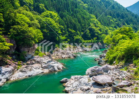 飛騨川沿いの絶景《岐阜県 下呂市 中山七里》 飛騨川沿いの絶景《岐阜県 下呂市 中山七里》 131855078