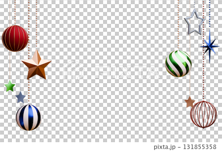 3D material_Christmas ornaments 3D material_Christmas ornaments 131855358