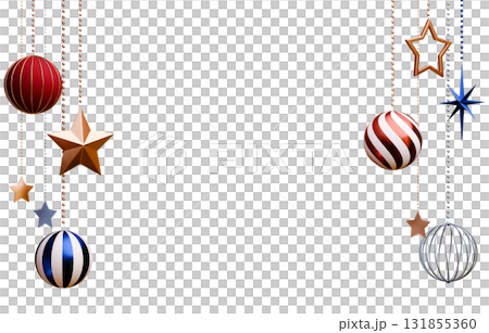 3D素材_クリスマスオーナメント 131855360