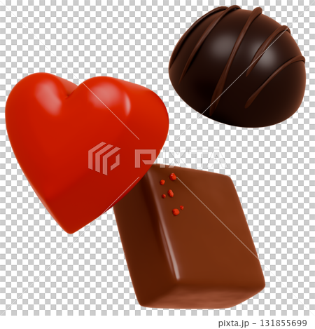 3D chocolate material 131855699
