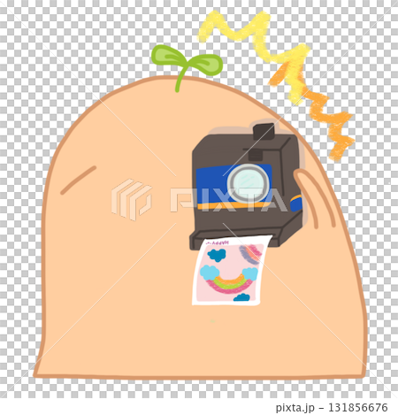 cute radish cartoon camera photo cute radish cartoon camera photo 131856676