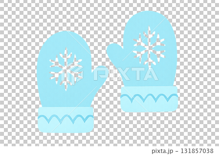 Cute Winter Mittens 131857038
